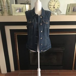 Denim vest